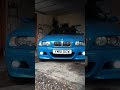 The e46 bmw m3 laguna seca blue gets a good clean and a wheel refurb #restored #carrestoration #bmw