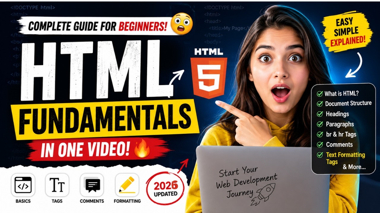 Don't Just Learn HTML, Build Something! Complete Tutorial