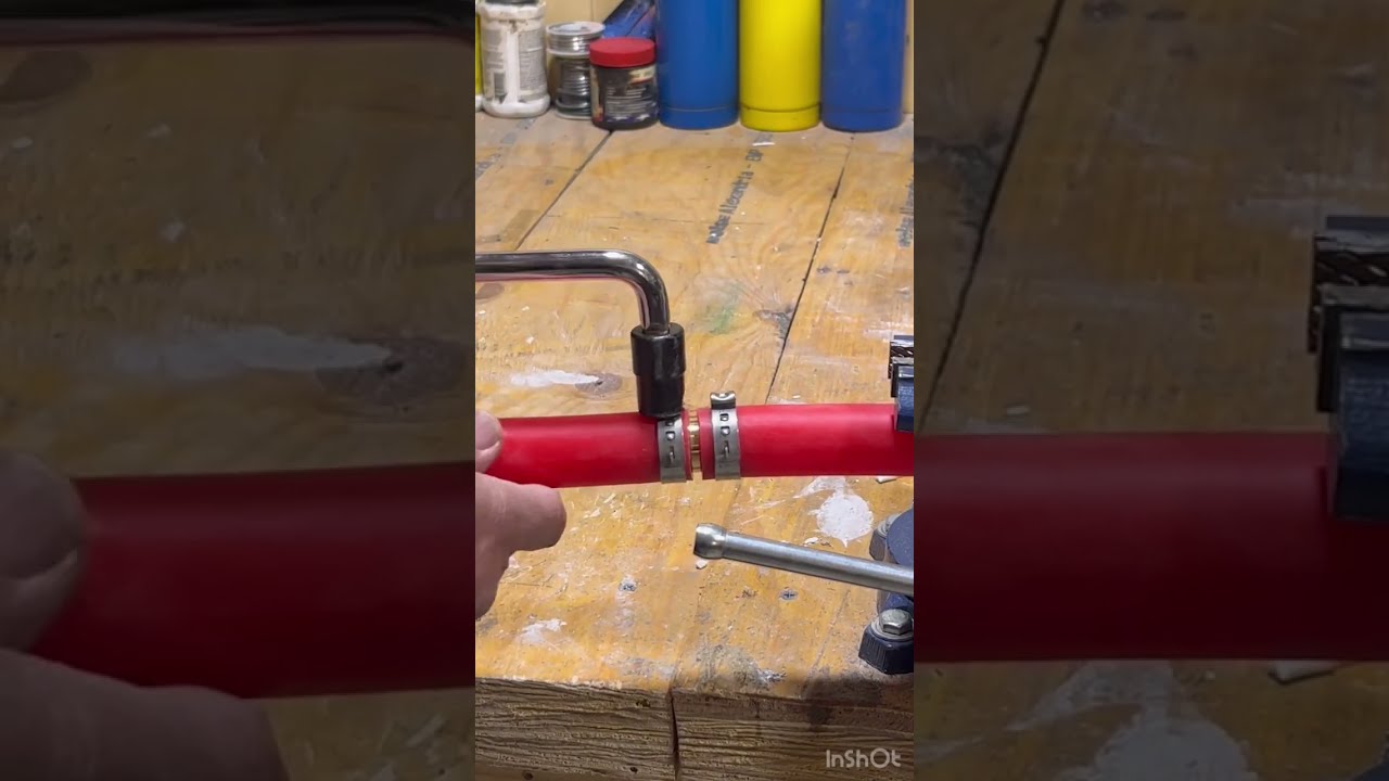 Proper Way To Remove Pinch Clamp From PEX Pipe Pexpipe Pinchclamp Easyway