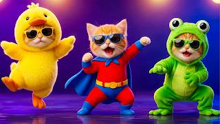 Dudi Dudi Dum Dum Baby Dance | Dodi Dodi Dam Dam Cat Dance | Funny Kitten Kids Nursery Rhymes