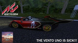 Assetto Corsa :  The Vento Uno on the Halifax GP track