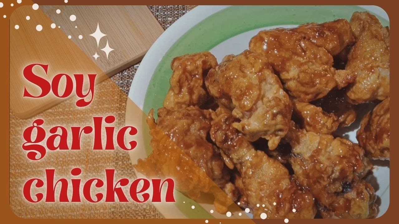 Soy garlic chicken || Make with me || ep. 1