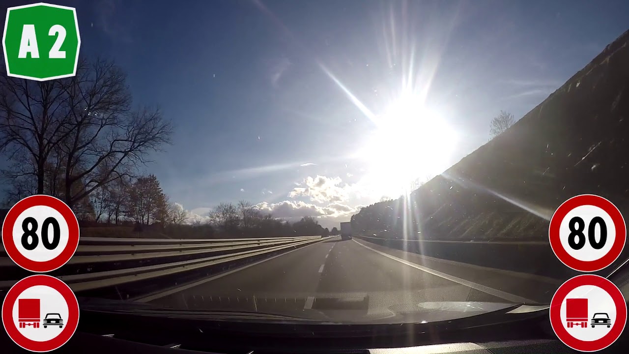 Autostrada A2 tratto Cosenza-Altilia 03/01/2018