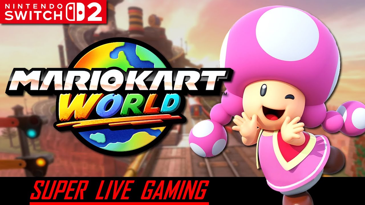 Mario Kart World 🌎 Online Racing with Viewers! | Super Live Gaming