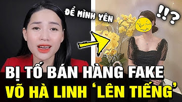Bị tố bán hàng "PHA KE", Võ Hà Linh chính thất lên tiếng VẠCH TRẦN bộ mặt gái xinh | TB TRends