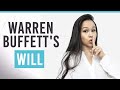 Warren Buffett's Investing Instructions in His Will (revealed)