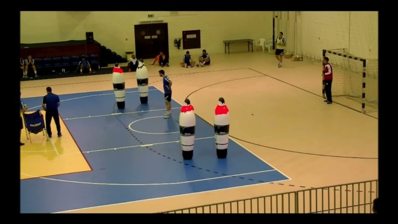 handball training 2015 IHF Coach Pressure Training in Attack part 5