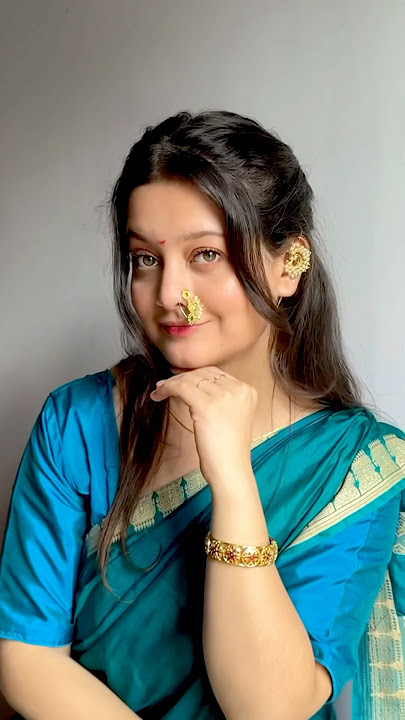 Turning myself into a Marathi Girl 💕 || Dr. Dipsy #Shorts