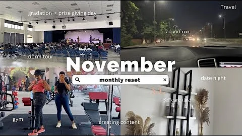 NOVEMBER VLOG