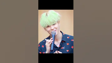 If Jimin had Mind Green Hair Color #bts #jimin #jiminbts #jiminedits