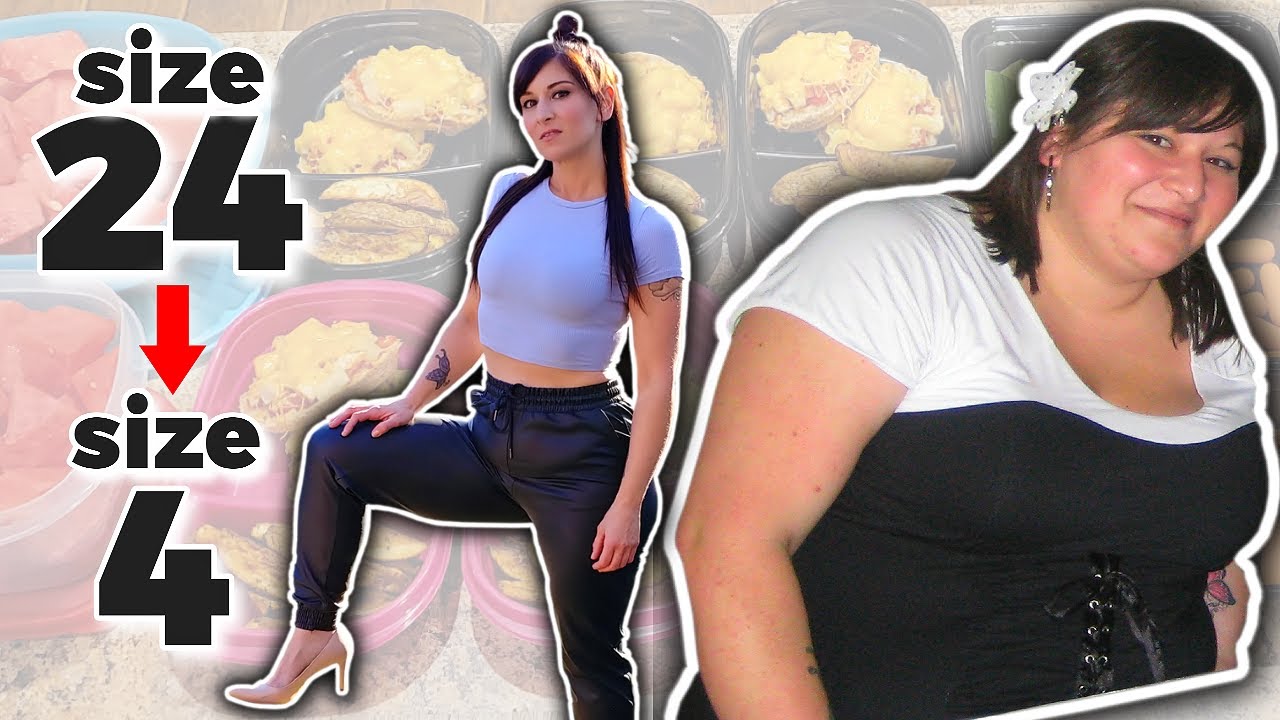 How I went from a Size 24 to a Size 4 WITHOUT Counting Calories - YouTube