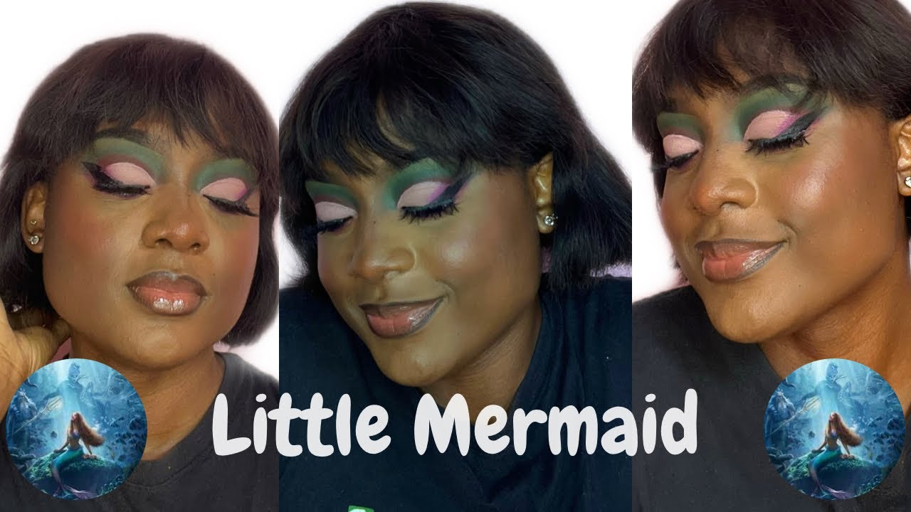 Little Mermaid inspired beginner eyeshadow tutorial| Andreanna
