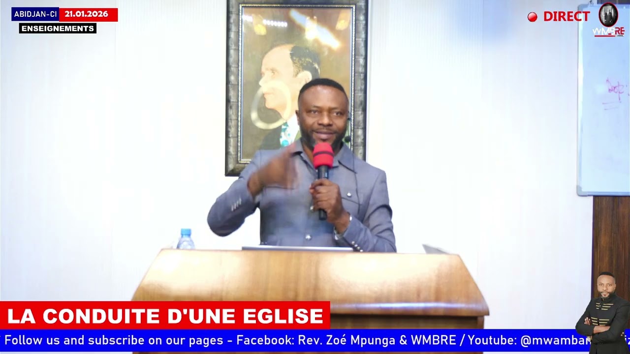 L'ORDRE DANS UNE EGLISE - 4e Partie