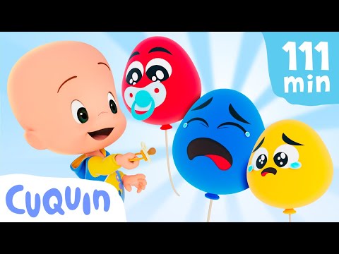 видео: Los globos bebé de Cuquín 🎈 Aprende los colores con Cuquín y Fantasma | Vídeos educativos para niños
