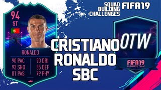 CRISTIANO RONALDO OTW SBC - ЛЕГКАЯ СБОРКА (FIFA 19)