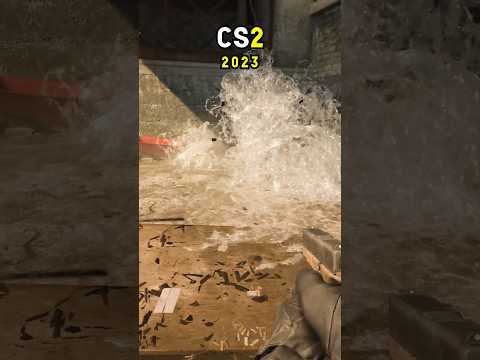 CS2: Физика воды в overpass потрясающая 🌊