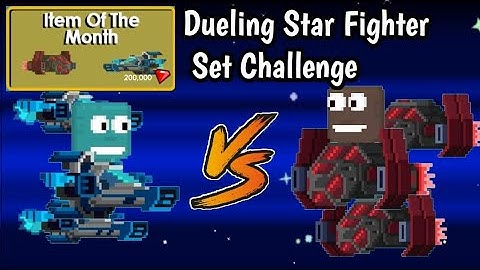 New IOTM! Dueling Star Fighter Set Challenge| GROWTOPIA