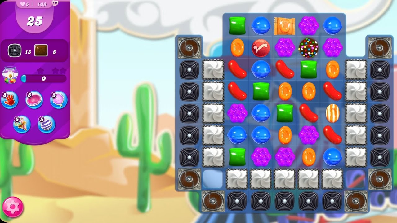 Candy crush saga level 169 - YouTube