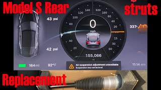 Tesla Model S Rear Struts Replacement