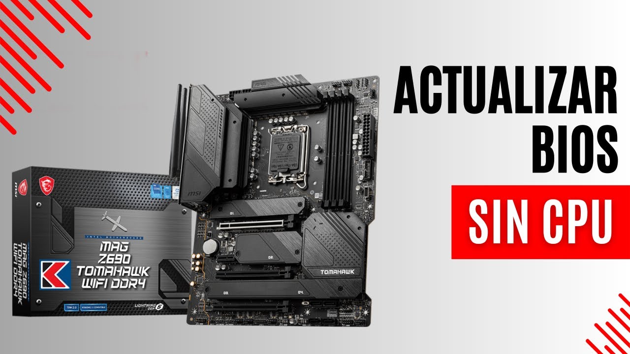 Cómo Actualizar BIOS MSI Z690 Sin Procesador (Flash BIOS Button) 💪