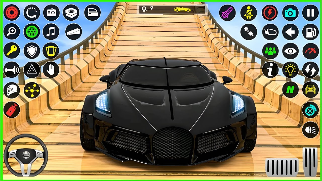 #43 GT CAR STUNT RACE GAME | Car Gadi Wala  Gameplay | Android Games 