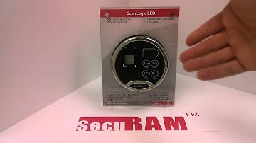 ScanLogic LED - Enroll First Fingerprint ScanLogic LED - SecuRam