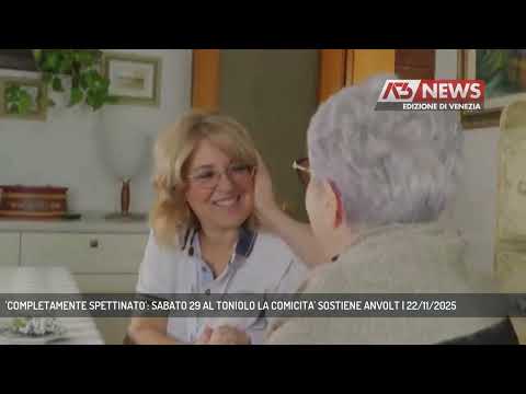 'COMPLETAMENTE SPETTINATO': SABATO 29 AL TONIOLO LA COMICITA' SOSTIENE ANVOLT | 22/11/2025