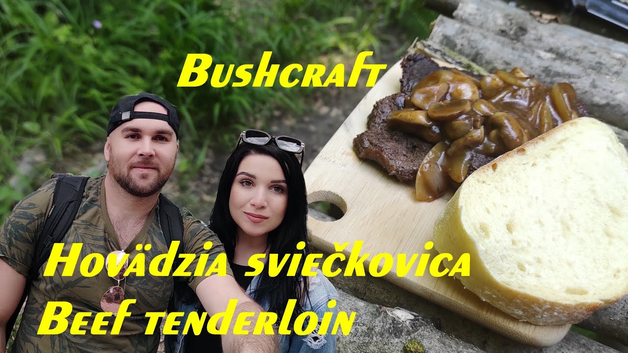 Relax a varenie jedla v našom tajnom táborisku | Hovädzia sviečkovica | Bushcraft |