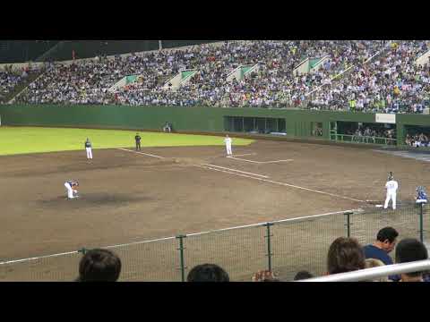 2018 6/12 県営大宮球場 西vsヤ 穂高選手