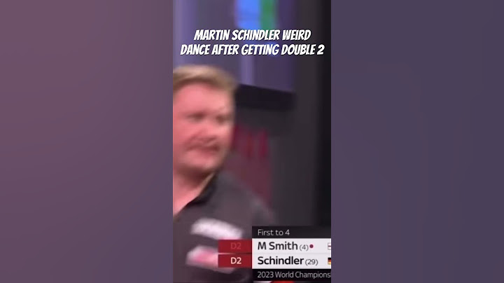 Martin Schindler weird dance from getting double 2🤣 #darts #weird #dance  #martin #schindler #haha