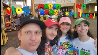 WE WENT TO THE SUPER MARIO BROS. MOVIE ON OPENING DAY!  - vlog