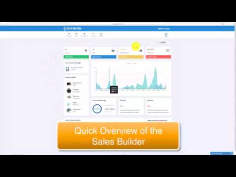 MoreNiche App SalesBuilder