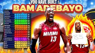 THIS 83 POINT BAM ADEBAYO BUILD is OVERPOWERED on NBA 2K26! GAME BREAKING 6'9 CENTER BEST BUILD 2K26