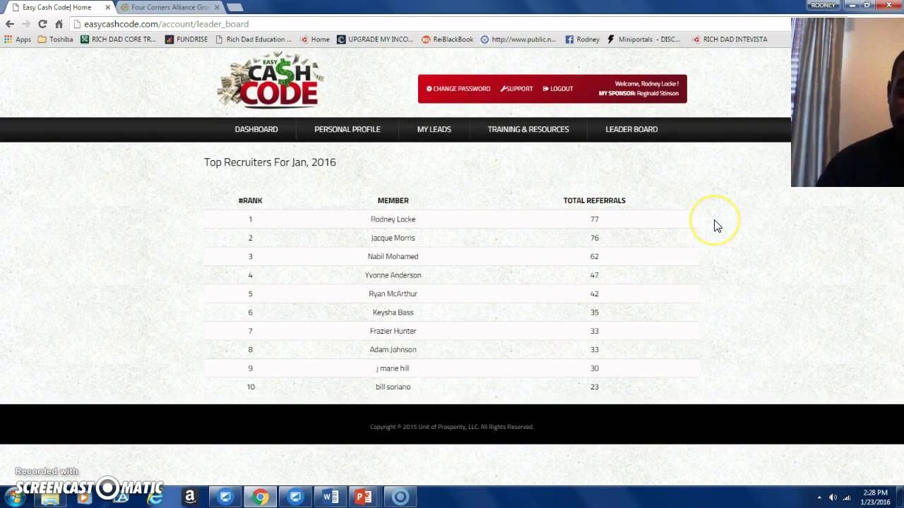 Easy Cash Code - Get In NOW!!!!