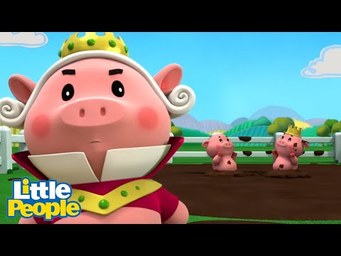 3 Cerditos | Aprendizaje Preescolar | Little People Latinoamérica