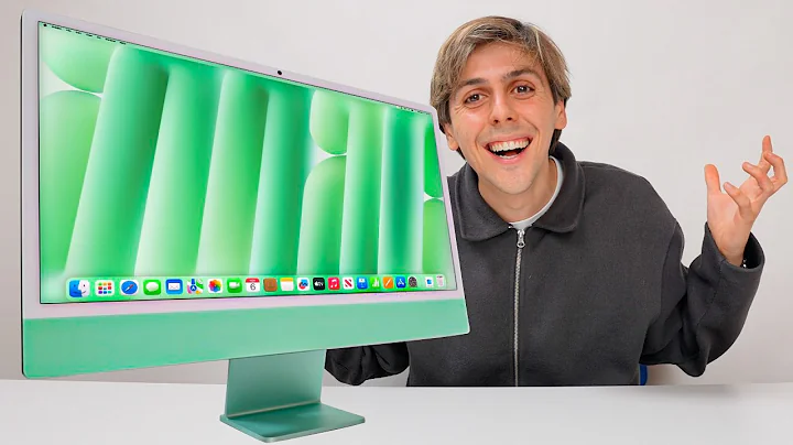 New iMac M4 Unboxing + Setup (Nano Texture)