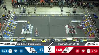 QM81   2023 FIRST Mid Atlantic District Championship