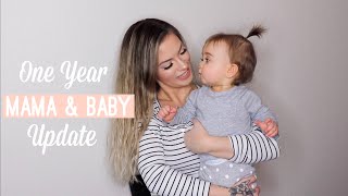 1 YEAR POSTPARTUM UPDATE Mommy &amp; Baby | Tummy After C-Section