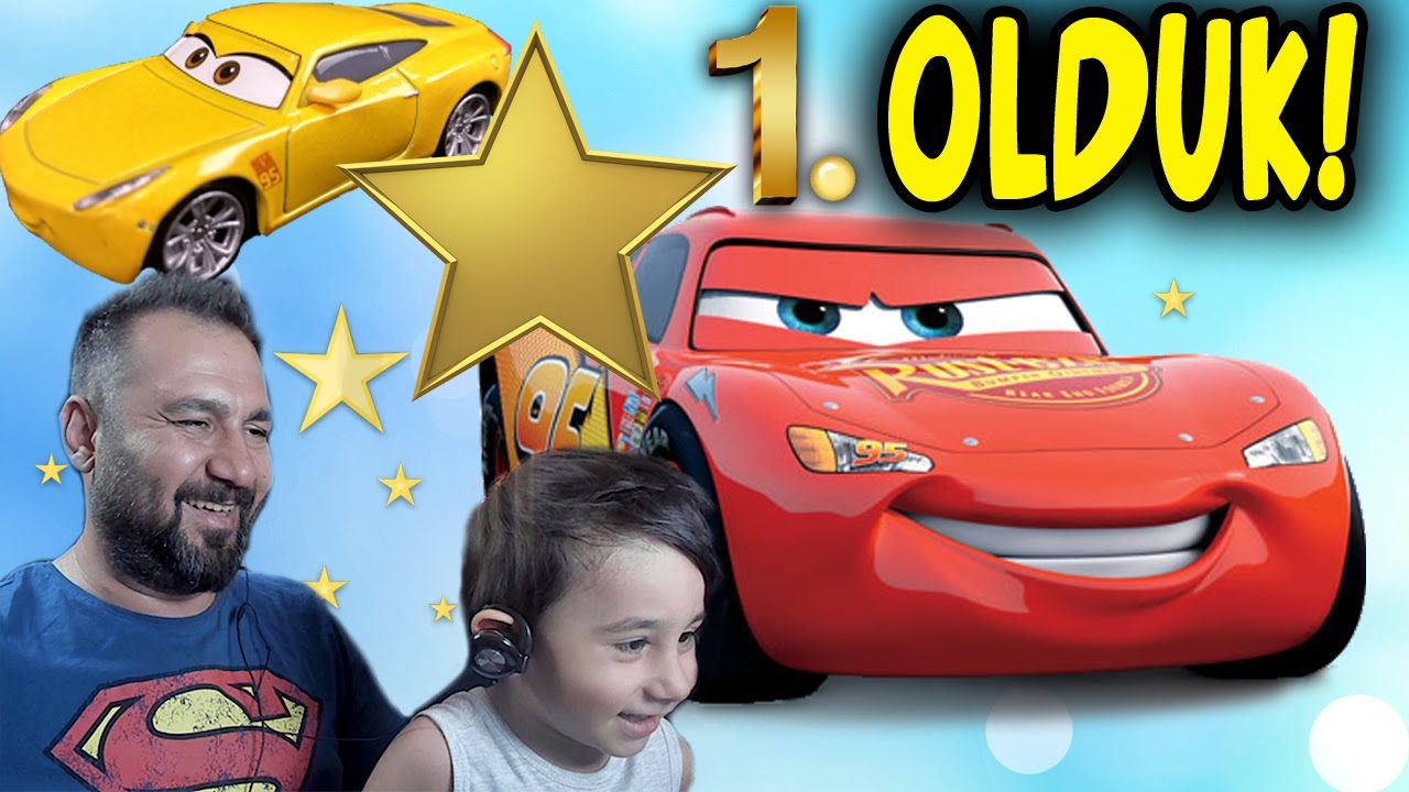 Simsek Mcqueen Ile 1 Olduk Arabalar 3 Oyunu Youtube