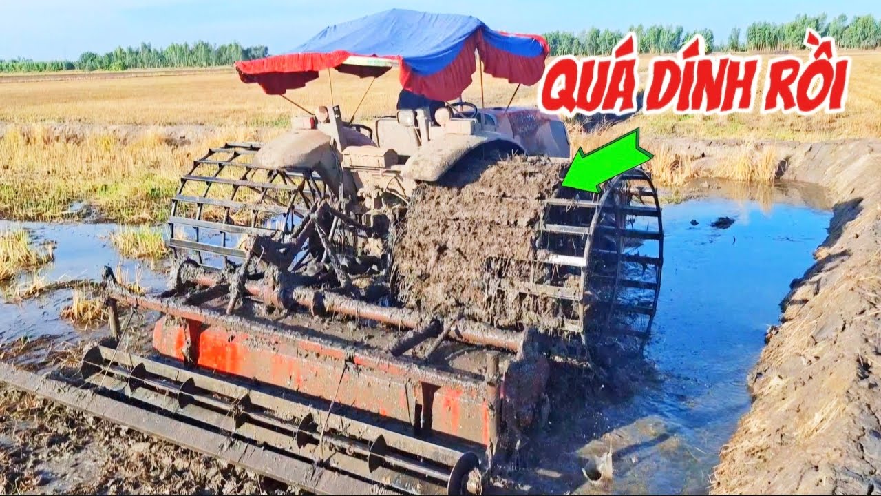 Kubota 6040 mang dàn xới dài xới cực đẹp