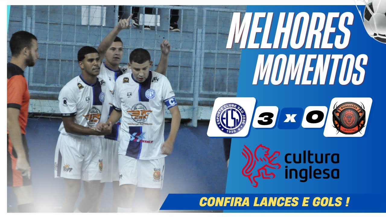 MELHORES MOMENTOS SÃO JOSÉ 3 X 0 GUIMARÃES - FUTSAL DE VERÃO 2026