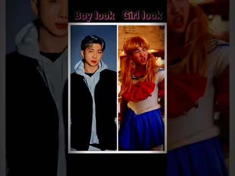who is best girl look for bts 💜  # kpop idol # bts  # YouTube #  short