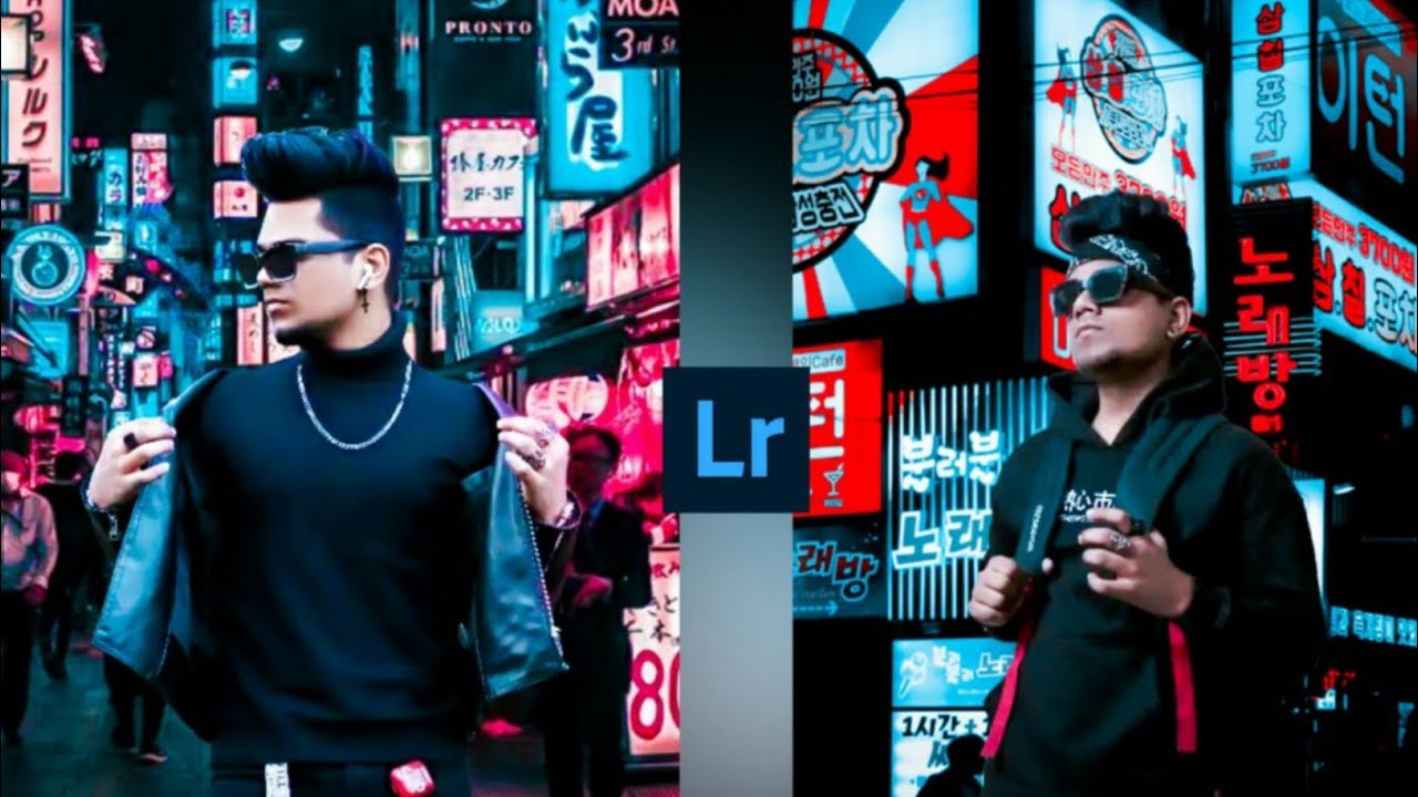 CYBERPUNK NEON CITY- Photo Editing Tutorial In PicsArt- Karan Golani