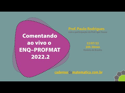 Comentando o ENQ 2022.2