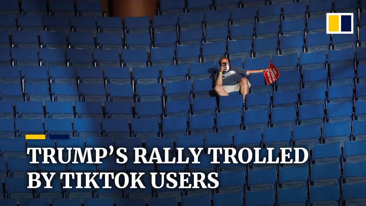 K-pop fans and TikTok teens troll Trump with fake registrations for first  campaign rally in months - YouTube