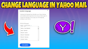 How to Change Language in Yahoo Mail 2025