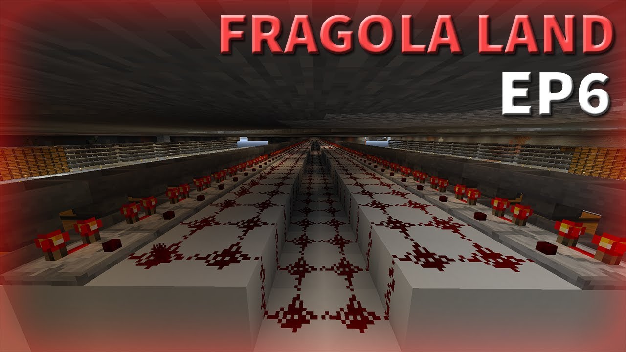 Minecraft Fragola Land Episode 6 HUGE AUTO CHEST SORTER PROJECT