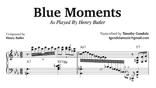 Advanced Blues Improv by Henry Butler| Piano Transcription