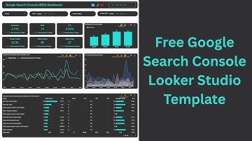 Free Google Search Console Looker Studio Template
