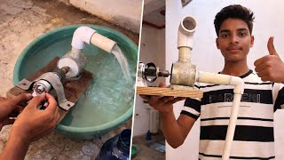 Make a water pump 775 dc motor se kaise pvc pipe se #775 dc Motor pump#